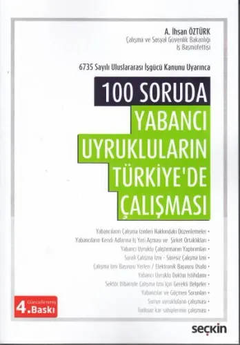 100 Soruda Yabancı Uyrukluların Türkiye'de Çalışması