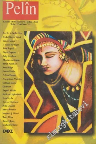 Pelin Dergisi - Sayı : 5      Bahar  2000