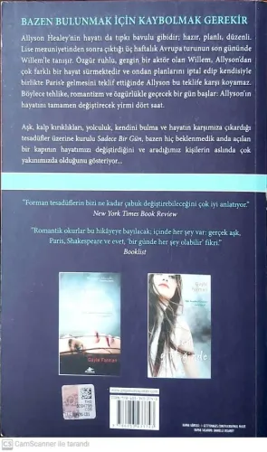 Sadece Bir Gün Gayle Forman Pegasus Yayıncılık %25 indirimli