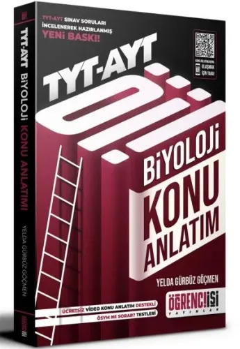 Öğrenci İşleri TYT-AYT Biyoloji Konu Anlatımı 2021-YENİ