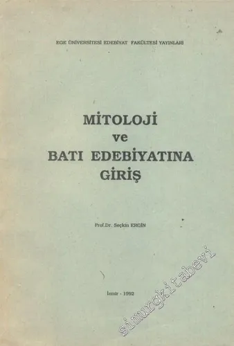 Mitoloji ve Batı Edebiyatına Giriş -        1992