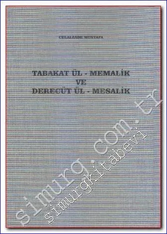 Tabakat Ül - Memalik ve Decerüt Ül - Mesalik - FOTOKOPİ -