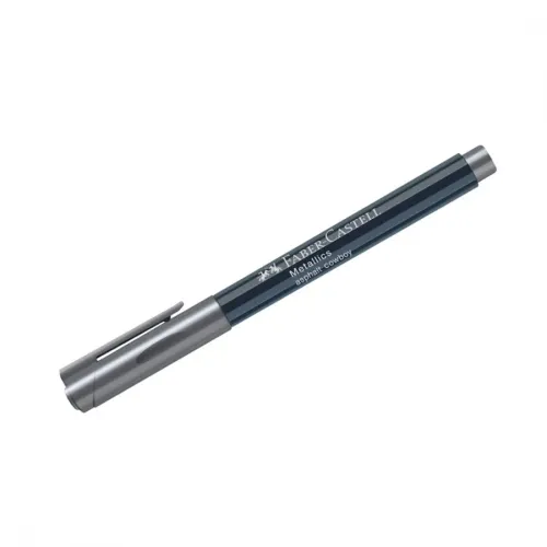 FABER-CASTELL Metalik Markör Antrasit