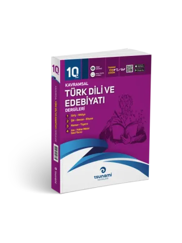 Tsunami -10. Sınıf Kavramsal Edebiyat Dergileri (4 Dergi)