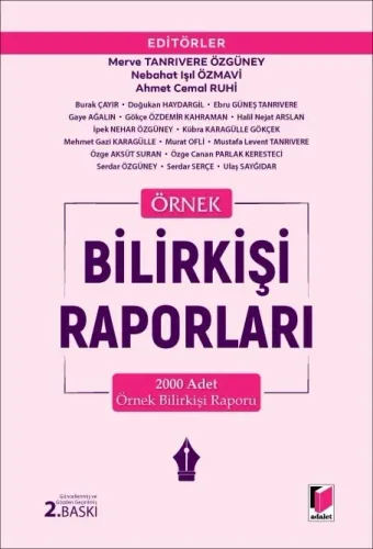 Örnek Bilirkişi Raporları