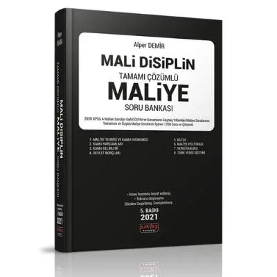 Mali Disiplin Tamamı Çözümlü Maliye Soru Bankası