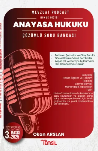 Anayasa Hukuku Çözümlü Soru Bankası