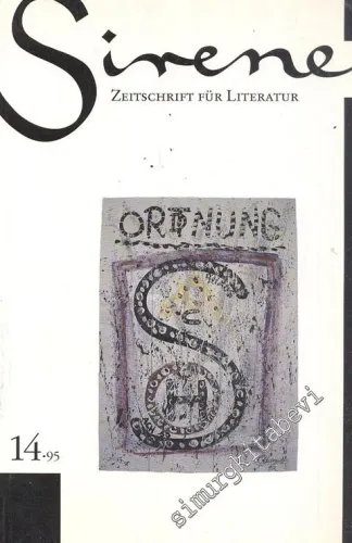 Sirene: Zeitschrift Für Literatur - Nr. 14, Juli: 1995