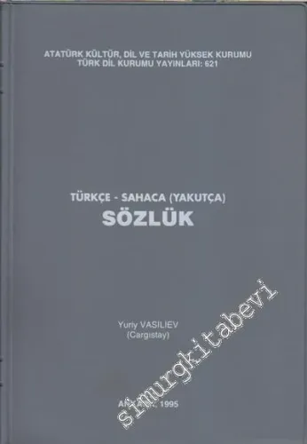 Türkçe - Sahaca (Yakutça) Sözlük -        1995