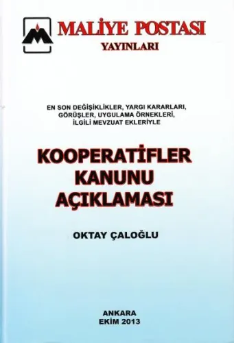 Kooperatifler Kanunu Açıklaması
