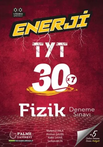 Palme TYT Fizik Enerji 30 Deneme