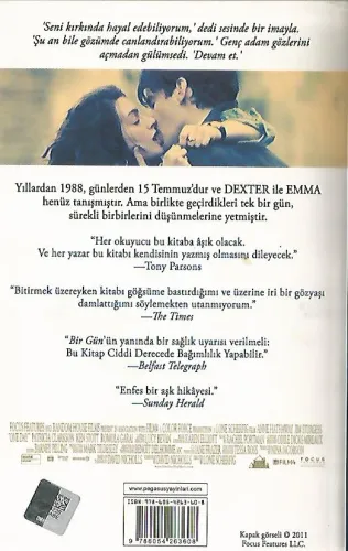 Bir Gün David Nicholls Pegasus Yayıncılık %46 indirimli