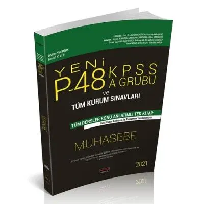 Yeni P-48 Kpss A Grubu ve Tüm Kurum Sınavları - Muhasebe