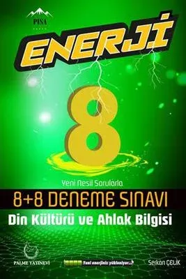 PALME 8. SINIF ENERJİ DİN KÜLTÜRÜ 8+8 DENEME