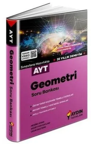 Aydın Yayınları AYT Geometri Soru Bankası
