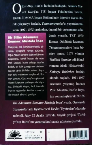 Bir Bilim Adamının Romanı Oğuz Atay İletişim
