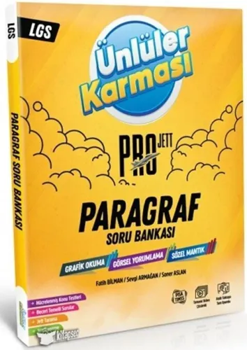 Ünlüler Karması 8. Sınıf LGS Paragraf Pro Jett Soru Bankası