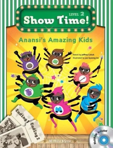 Anansi's Amazing Kids - Show Time Level 2 (CD'li)