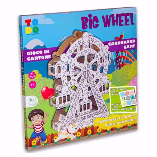 Todo Big Wheel 3D Boyanabilir Maket