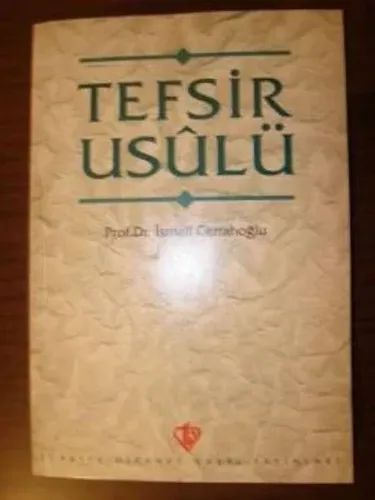 Tefsir Usulü