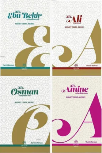 Ahmet Cemil Akıncı Tarihi Roman Seti (4 Kitap)