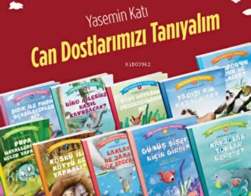 Can Dostlarımızı Tanıyalım (Set) 10 Kitap