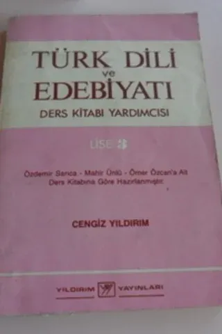 Türk Dili Ve Edebiyatı