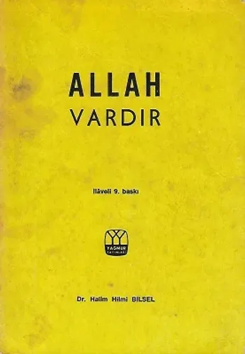 Allah Vardır - 1977 Yılı 9. Baskı Kitap