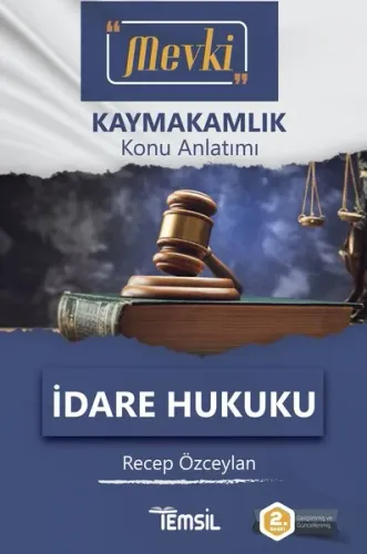 MEVKİ Kaymakamlık İdare Hukuku Konu Anlatımı