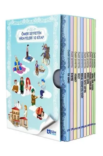 Ömer Seyfettin Hikayeleri 10 Kitap (Kutulu)