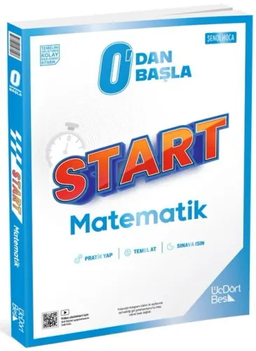 ÜçDörtBeş Yayınları Sıfırdan Başla Start Matematik ÜçDörtBeş Yayınları