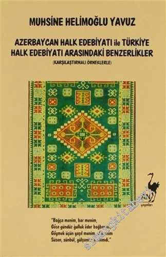 Azerbaycan Halk Edebiyatı ile Türkiye Halk Edebiyatı Arasındaki Benzerlikler (Karşılaştırmalı Örneklerle) -        1991