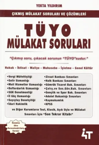 Tüyo Mülakat Soruları