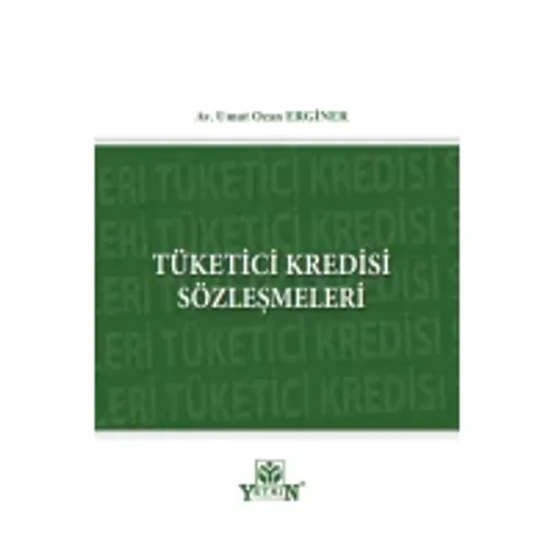 Tüketici Kredisi Sözleşmeleri