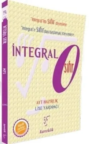 Karekök Yayınları AYT İntegral Sıfır Karekök