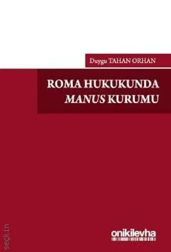 Roma Hukukunda Manus Kurumu