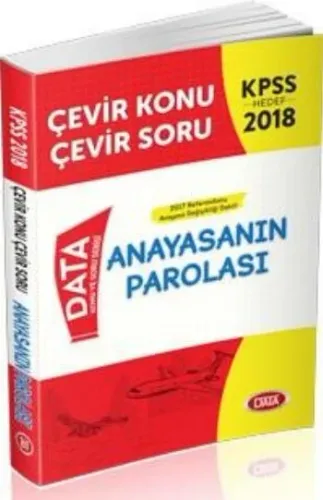 Data KPSS Çevir Konu Çevir Soru Anayasanın Parolası 2018