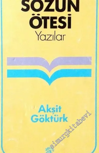 Sözün Ötesi ( Yazılar ) -        1989
