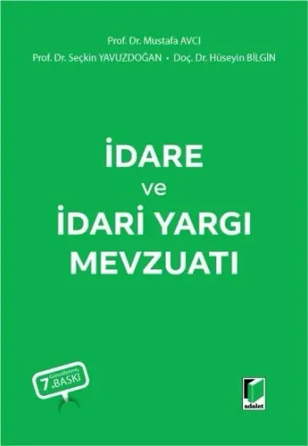 İdare ve İdari Yargı Mevzuatı