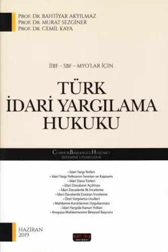 Türk İdari Yargılama Hukuku