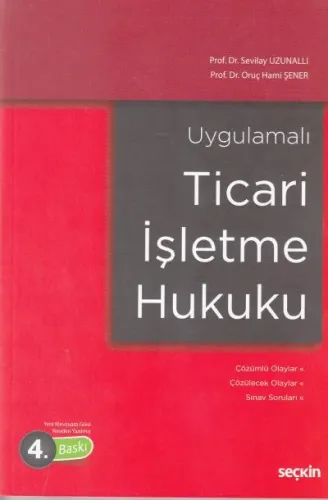 Uygulamalı Ticari İşletme Hukuku