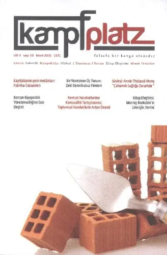 KAMPFPLATZ CİLT 4 SAYI 10 MART 2016