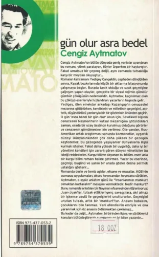 Gün Olur Asra Bedel Cengiz Aytmatov Ötüken %54 indirimli