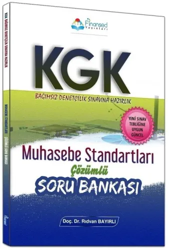 Finansed Yayınları KGK Bağımsız Denetçilik Muhasebe Standartları Soru 