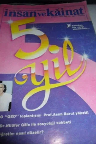 İnsan ve Kainat 1989 / Eylül