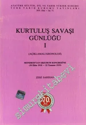 Kurtuluş Savaşı Günlüğü Cilt 1 -        1993
