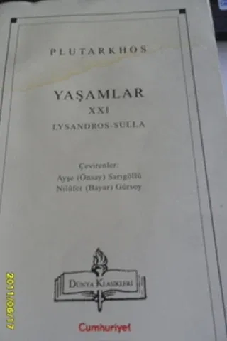 Yaşamlar XXI