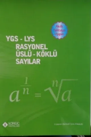 YGS - LYS Rasyonel Üslü Köklü Sayılar