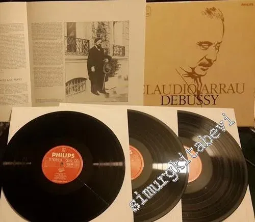 33 LP PLAK VINYL: Debussy / Claudio Arrau - Arrau Edition 3×LP, BOX SET -        1983