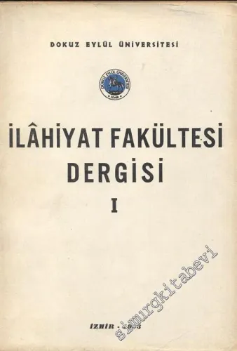 İlahiyat Fakültesi Dergisi  - Sayı: 1, Yıl: 1983